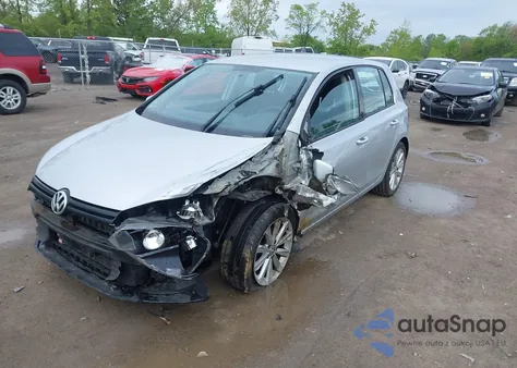 2014 Volkswagen Golf 2.0L Tdi from USA, damaged, VIN WVWDM7AJ4EW002327